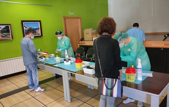 Test serológicos realizados a los autónomos de Laviana.