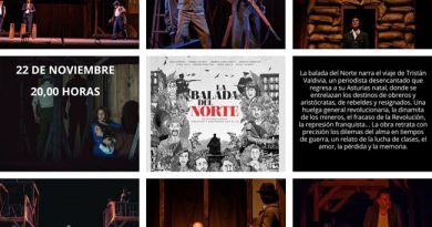 El teatro de San Martín del Rey Aurelio acoge la versión teatral de “La Balada del Norte” El teatro de San Martín del Rey Aurelio acoge la versión teatral de “La Balada del Norte”