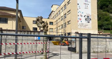 Centro temporal de migrantes, ubicado en el antiguo colegio de San José.