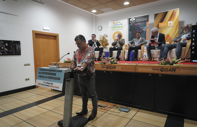 Una de las jornadas del simposio de fotoperiodismo celebrado el pasado año.