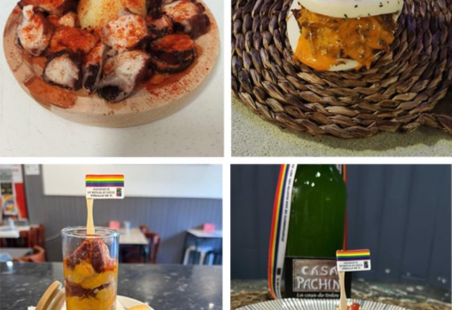 Cuatro de los pinchos participantes en la pasada edición de Gastrodiversa.