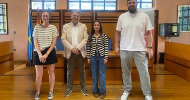 La judoka Jimena Álvarez es reconocida institucionalmente en San Martín del Rey Aurelio