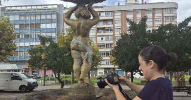 Langreo inicia los trabajos para restaurar la Fuente de la Samaritana Langreo inicia los trabajos para restaurar la Fuente de la Samaritana