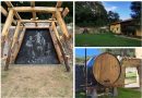 La Buelga rejuvenece sus exteriores para recibir el PUMUO con un homenaje a la memoria minera y a la cultura asturiana