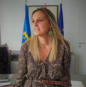 Rita Camblor, Consejera de Presidencia del Principado de Asturias.