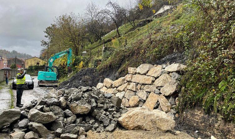 Obras en la escombrera Santa Ana.