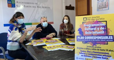 Presentación del Plan 'Corresponsables' en el Ayuntamiento de San Martín.
