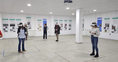 Exposición de realidad virtual 'Enciende la térmica' en el Pozo Sotón.